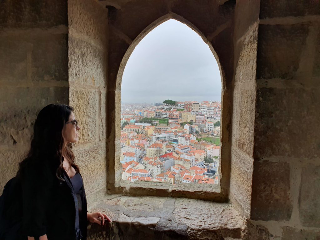 CASTELO DE SAO JORGE EM LISBOA