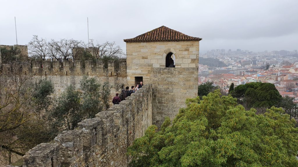 castelo de são jorge em Lisboa