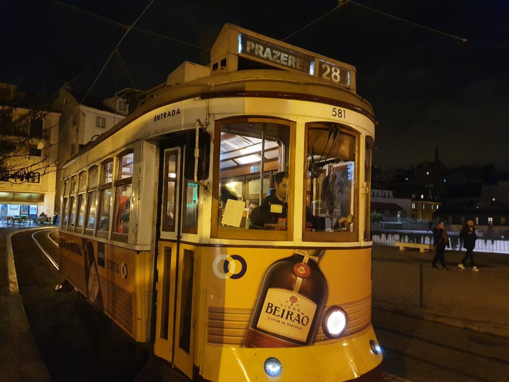 ELECTRICO 28 EM LISBOA BONDINHO