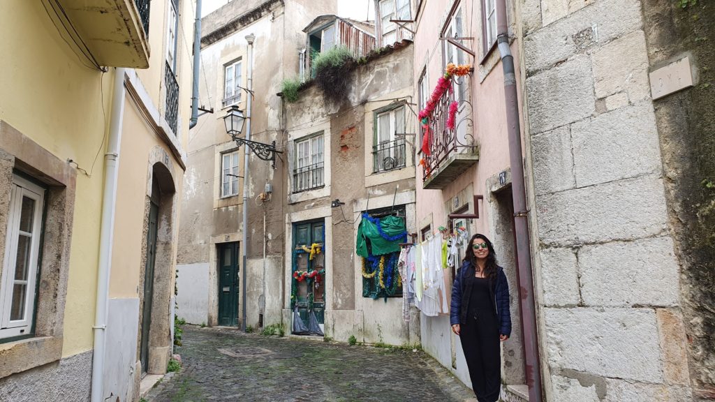 BAIRRO DA ALFAMA EM LISBOA